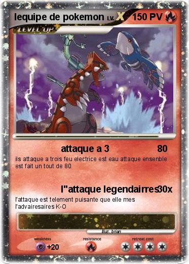 Pokemon lequipe de pokemon