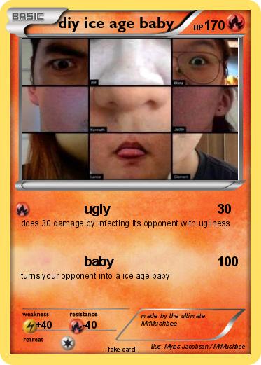 Pokemon diy ice age baby