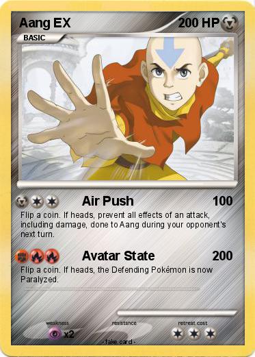 Pokemon Aang EX