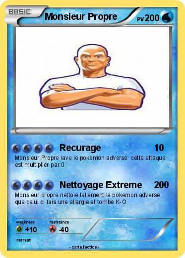 Pokemon Monsieur Propre