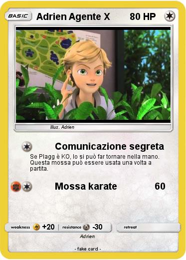 Pokemon Adrien Agente X