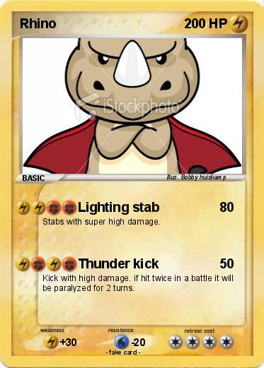 Pokemon Rhino