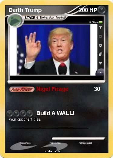 Pokemon Darth Trump