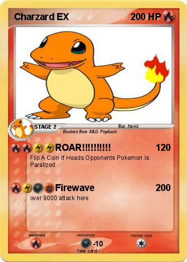 Pokemon Charzard EX