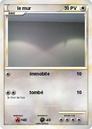 Pokemon le mur