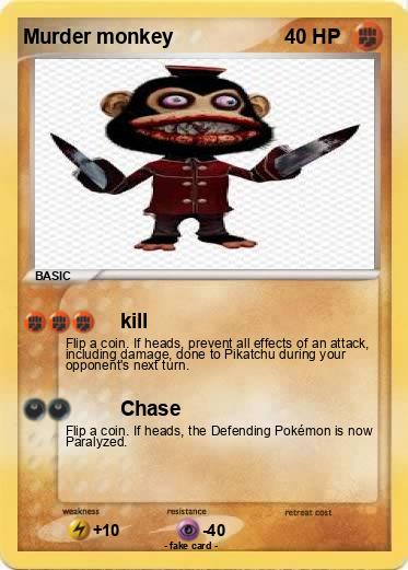 Pokemon Murder monkey