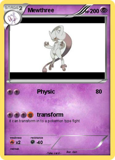 Pokemon Mewthree