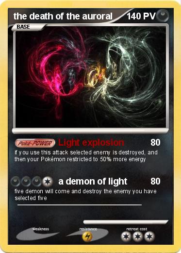 Pokemon the death of the auroral
