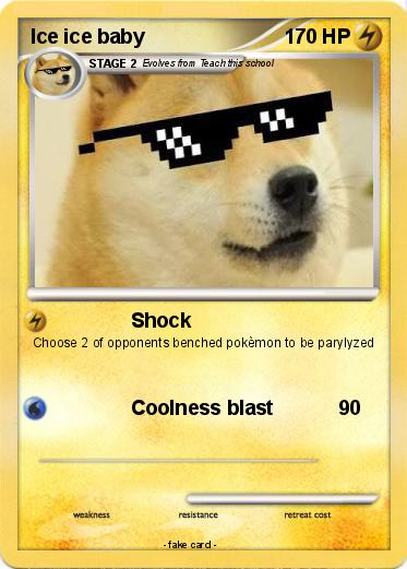 Pokemon Ice ice baby