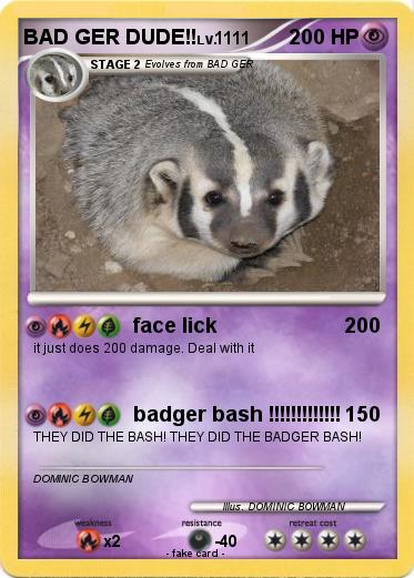 Pokemon BAD GER DUDE!!