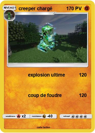 Pokemon creeper chargé