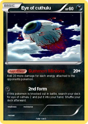 Pokemon Eye of cuthulu