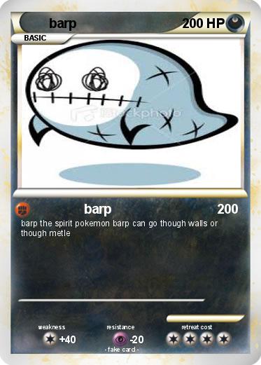 Pokemon barp