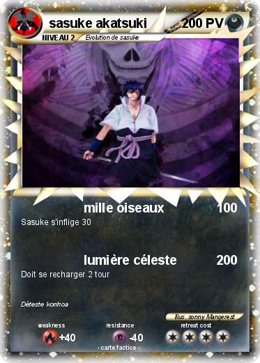 Pokemon sasuke akatsuki