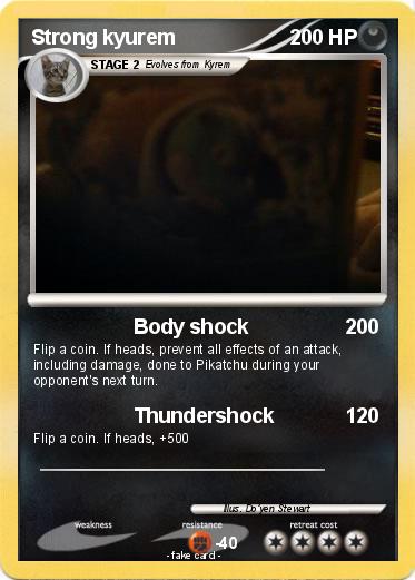 Pokemon Strong kyurem