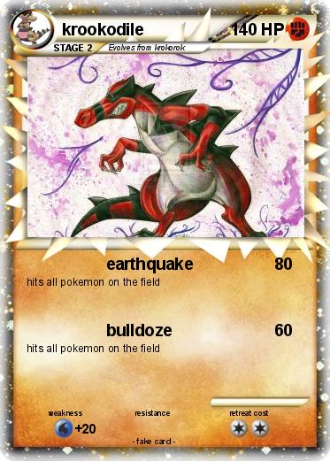 Pokemon krookodile