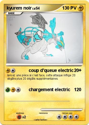 Pokemon kyurem noir