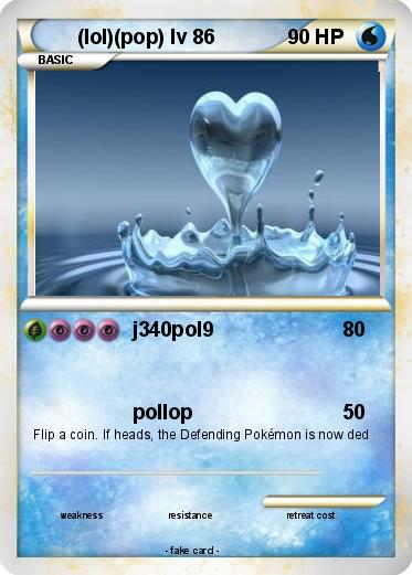 Pokemon (lol)(pop) lv 86