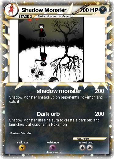 Pokemon Shadow Monster