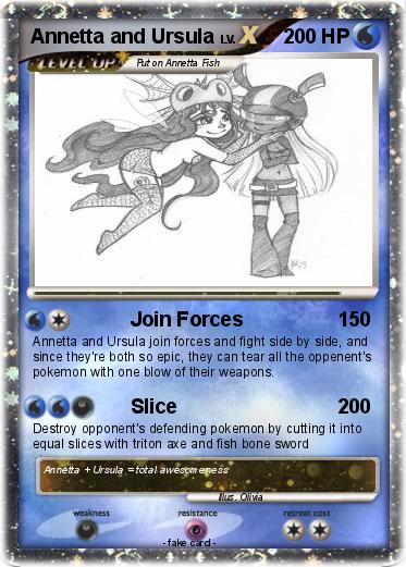 Pokemon Annetta and Ursula
