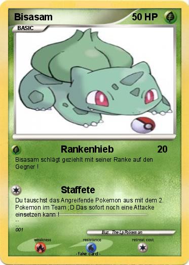 Pokemon Bisasam