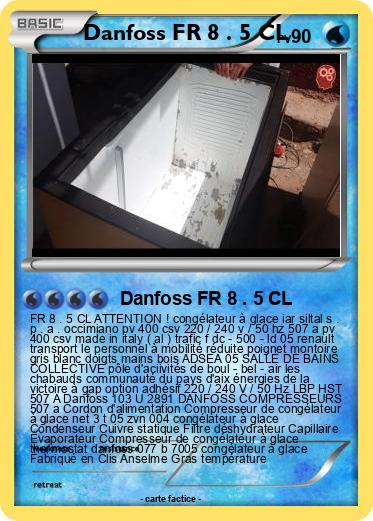 Pokemon Danfoss FR 8 . 5 CL