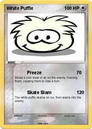Pokemon White Puffle