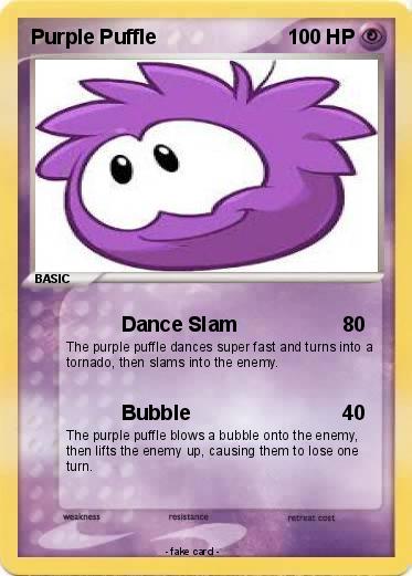 Pokemon Purple Puffle