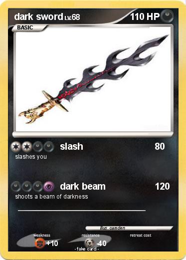 Pokemon dark sword