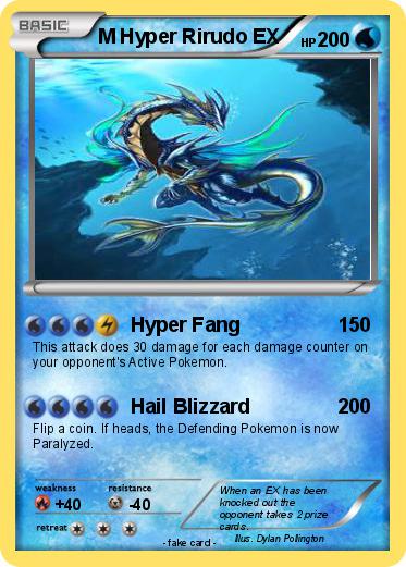 Pokemon M Hyper Rirudo EX