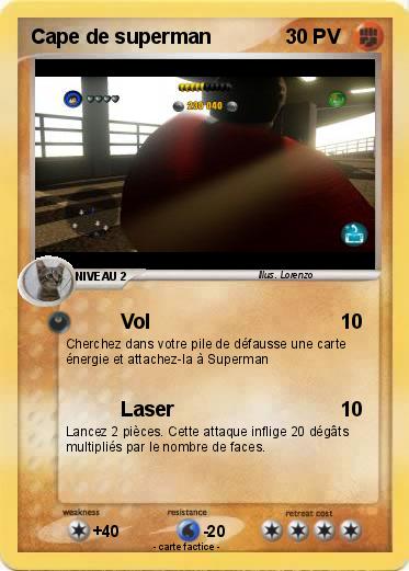 Pokemon Cape de superman
