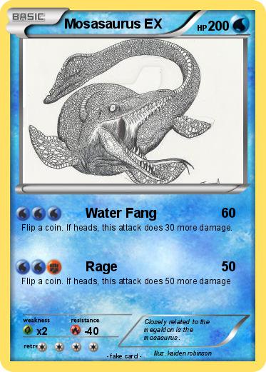 Pokemon Mosasaurus EX