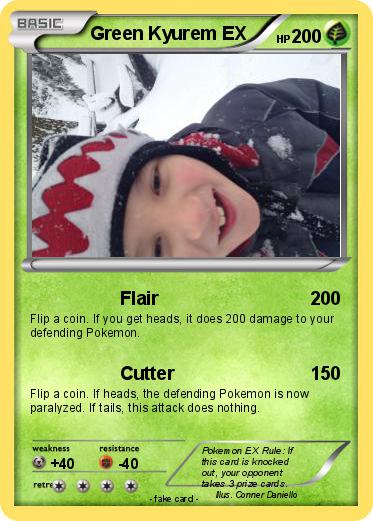 Pokemon Green Kyurem EX