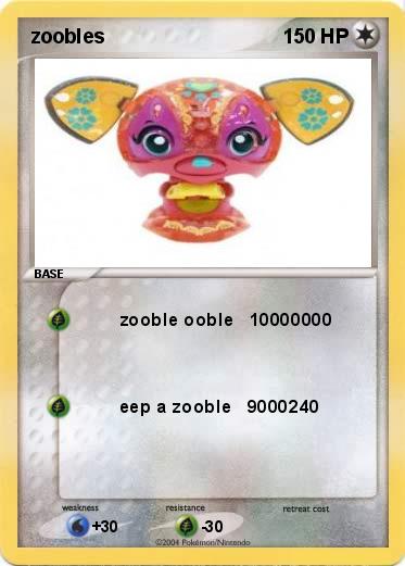 Pokemon zoobles
