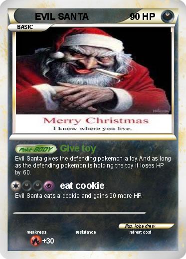 Pokemon EVIL SANTA