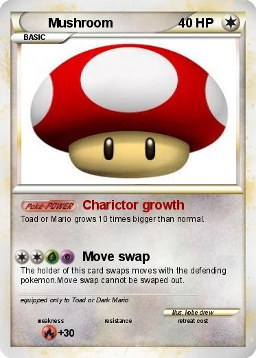 Pokemon Mushroom
