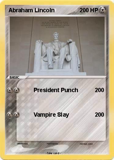 Pokemon Abraham Lincoln