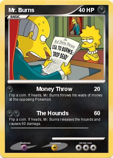 Pokemon Mr. Burns