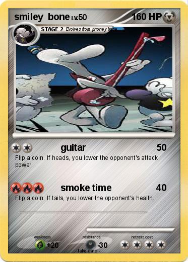 Pokemon smiley  bone