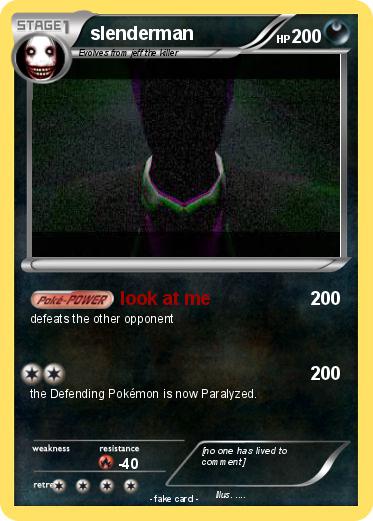 Pokemon slenderman