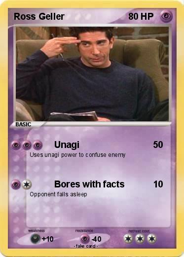 Pokemon Ross Geller