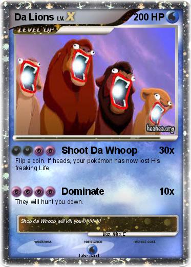 Pokemon Da Lions