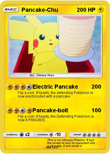 Pokemon Pancake-Chu
