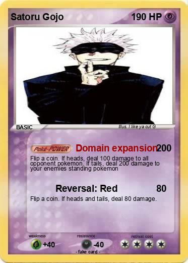 Pokemon Satoru Gojo