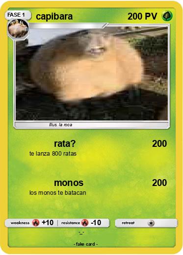 Pokemon capibara