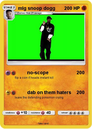 Pokemon mlg snoop dogg