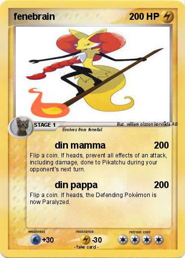 Pokemon fenebrain