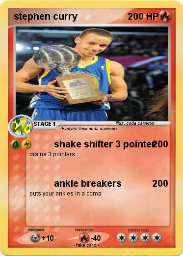 Pokemon stephen curry