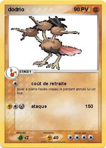 Pokemon dodrio