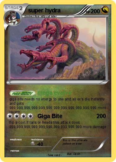 Pokemon super hydra
